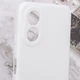 Силіконовий чохол Candy Full Camera для Oppo A78 4G Білий / White - изображение 5