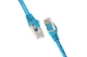 2E Cat 6, S-FTP екран. фольга з обплетенням, RJ45, 4Х2 27AWG, 7/0.14 Cu, 0.20 m, PVC, Blue - изображение 1