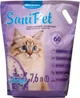 Наповнювач Sani Pet для котячих туалетів силікагелевий лаванда 7.6 л (4823082434190) - изображение 1