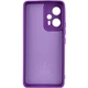 Противоударный Чехол Silicone Cover Lakshmi Full Camera (A) для Xiaomi Redmi Note 12T Pro Фиолетовый / Purple - изображение 2