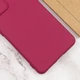 Противоударный Чехол Silicone Cover Lakshmi Full Camera (A) для Xiaomi Redmi Note 12T Pro Бордовый / Marsala - изображение 4