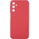 Силіконовий чохол Candy Full Camera для Samsung Galaxy A24 4G Червоний / Camellia - изображение 1