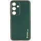 Шкіряний чохол Xshield для Samsung Galaxy A34 5G Зелений / Army Green - зображення 1