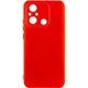 Протиударний Чохол TPU GETMAN Liquid Silk Full Camera для Xiaomi Redmi 12C Червоний / Red - зображення 1