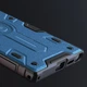 Противоударный TPU+PC чехол Nillkin CamShield Armor Prop для Samsung Galaxy S24 Ultra Blue - изображение 8