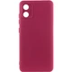 Чохол GETMAN Liquid Silk Full Camera для Motorola Moto E13 Бордовий / Marsala - изображение 1