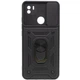 Ударостійкий чохол Camshield Serge Ring для Xiaomi Redmi A1+ / Poco C50 / A2+ Чорний - зображення 2