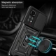 Чохол Epik Camshield Serge Ring for Magnet для Xiaomi Redmi Note 11 (Global) / Note 11S Ударостійкий Чорний - зображення 6