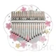 Калімба Hluru Huashu KHTG17 Transparent Green Sakura Acrylic (17 язичків, акрил) - зображення 3