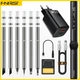 Паяльник электрический FNIRSI HS-01 Max DC 9-20V, PD 65W, 80-420°C, Type-C - изображение 1