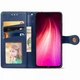 Кожаный чехол книжка GETMAN Gallant (PU) для Xiaomi Redmi Note 8T Blue - изображение 2