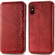 Кожаный чехол книжка GETMAN Cubic (PU) для Xiaomi Redmi 9A Red - изображение 5