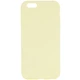 Чохол Silicone Case Full Protective (AA) для Apple iPhone 6/6s (4.7") Желтый / Mellow Yellow - изображение 1