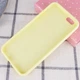Чохол Silicone Case Full Protective (AA) для Apple iPhone 6/6s (4.7") Желтый / Mellow Yellow - изображение 3