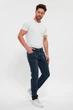 Джинси Slim fit Trend Collection 13134 синьо-зелений (HAKI) 30 - зображення 4