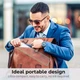 Портативный беспроводной А4 термо принтер Phomemo M08F, Bluetooth, 1200mAh батарея (подходит для тату и документов) WHITE - изображение 5