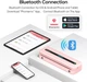 Портативный беспроводной А4 термо принтер Phomemo M832, Bluetooth, 2600mAh батарея (подходит для тату и документов) Pink - изображение 3