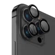 Защитное стекло Metal Classic на камеру (в упак.) для Apple iPhone 15 Pro (6.1") / 15 Pro Max (6.7") Черный/Midnight - изображение 2
