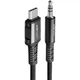 Аудио кабель Aux Acefast C1-08 (Type-C to AUX 3.5mm) (1м) Черный - изображение 5
