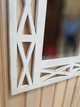 Зеркало настенное ДРЕВОДЕЛЯ "Версаль" 88х88х1,5см Белая патина (070601) - изображение 8