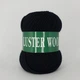 Пряжа шерстяная Vita Luster Wool 100 3352 черный - изображение 2