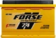 Автомобільний акумулятор Forse 74 Ah (-/+) Euro (720EN) (368-17) - зображення 1