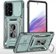 Ударостійкий чохол Camshield Army Ring для Samsung Galaxy A33 5G Зелений / Light Green - изображение 1