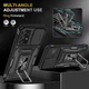 Ударостійкий чохол Camshield Army Ring для Samsung Galaxy A33 5G Чорний / Black - изображение 2