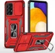 Ударостійкий чохол Camshield Army Ring для Samsung Galaxy A33 5G Червоний / Red - изображение 1