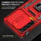 Ударостійкий чохол Camshield Army Ring для Samsung Galaxy A33 5G Червоний / Red - изображение 6