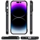Чохол із посиленим захистом Defense Clear MagSafe для iPhone 15 Pro Black - зображення 2
