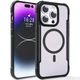 Чохол із посиленим захистом Defense Clear MagSafe для iPhone 15 Pro Black - зображення 1