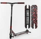 Самокат трюковый Best Scooter BS-77488 HIC-система, пеги, алюминиевый диск и противень с принтом. - изображение 1
