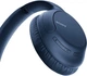 Навушники Повнорозмірні бездротові Sony WH-CH710N Blue - зображення 4