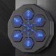 Інтерактивна настінна мішень для боксу 40×40×7,5 см з Bluetooth і підсвіткою ударних зон - зображення 2