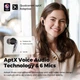 Навушники SoundPeats Air4 Pro white бездротові Bluetooth TWS вакуумні білі AptX Lossless ANC - зображення 7