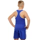 Форма для бокса боксерская форма Matsa 6011 размер 3XS (122-128 см) Blue-White - изображение 2