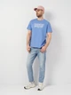 Jeansy slim fit męskie Levi's 515 Slim Taper Not My Day Dx A7222-0004 38-32 Błękitne (5401157682968) - obraz 3