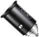 Автомобильное зарядное устройство XO CC43 1 USB QC 3.0 + 1 Type-C PD (45W) Black (XO-CC43-BK) - изображение 2