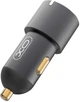 Автомобильное зарядное устройство XO CC45 1 USB QC 3.0 + 2 Type-C PD (60W) Black (XO-CC45-BK) - изображение 2