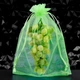 Мешочки сетка из органзы для защиты винограда от насекомых LOSSO 20*30 см, зеленые (100 шт), ячейка 0,5 мм - изображение 8