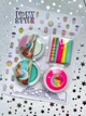 Детский набор для девочек I Love My Style комплект для волос с мелом/резинками/заколками (SVTL00010179) - изображение 2