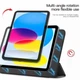 Магнитный чехол-книжка с фиксатором BBM1 Magnetic Case для iPad Air 4 2020/Air 5 2022 10,9"/Pro 11" 2018/Air 11" 2024(M2)/2025(M3)/2026(M4) Черный - изображение 3
