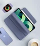 Магнитный чехол-книжка с фиксатором BBM1 Magnetic Case для iPad Air 4 2020/Air 5 2022 10,9"/Pro 11" 2018/Air 11" 2024(M2)/2025(M3)/2026(M4) Серо-фиолетовый - изображение 7