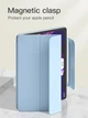 Магнитный чехол-книжка с фиксатором BBM1 Magnetic Case для iPad Air 4 2020/Air 5 2022 10,9"/Pro 11" 2018/Air 11" 2024(M2)/2025(M3)/2026(M4) Голубой - изображение 4