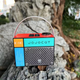 Портативная беспроводная колонка, блютуз колонка Jojocat JQ-C20 (USB-type C, Bluetooth, 800 мАч, AUX, ретро стиль, до 5 часов автономной работы, белый) - изображение 2