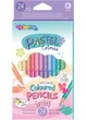 Набор карандашей 24 цввета COLORINO Pastel Duo Colors двусторонних (87737PTR) 5907620187737 - изображение 1