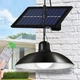 Вуличний підвісний ліхтар із гаком та сонячною панеллю Flood Light XF-707 - зображення 4