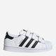 Trampki chłopięce na rzepy adidas Originals Superstar EF4842 26 (9UK) Białe (4062053378075) - obraz 1