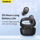 Навушники бездротові BASEUS WM02 TWS Black - зображення 9